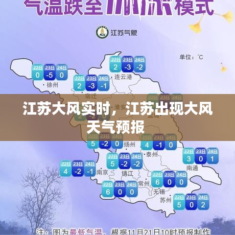 江苏大风实时，江苏出现大风天气预报 