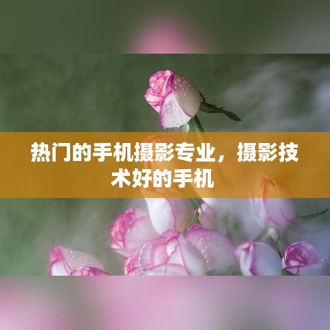 热门的手机摄影专业，摄影技术好的手机 