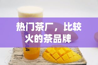 热门茶厂，比较火的茶品牌 