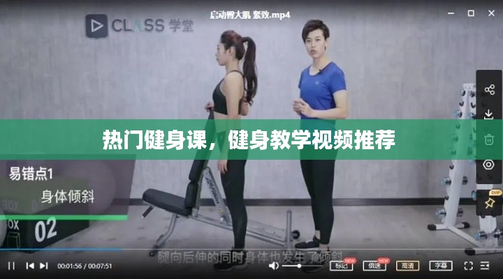 热门健身课，健身教学视频推荐 