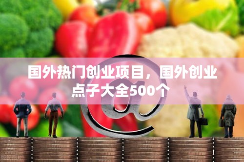 国外热门创业项目，国外创业点子大全500个 