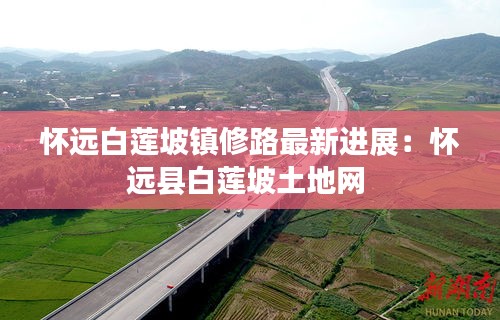 怀远白莲坡镇修路最新进展：怀远县白莲坡土地网 