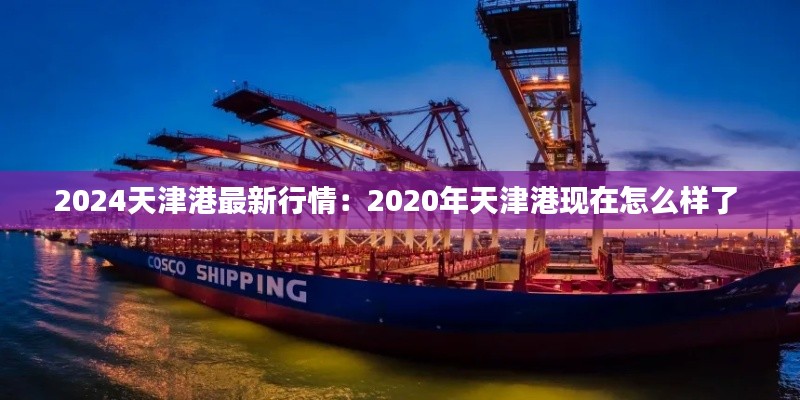 2024天津港最新行情：2020年天津港现在怎么样了 