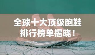 全球十大顶级跑鞋排行榜单揭晓！