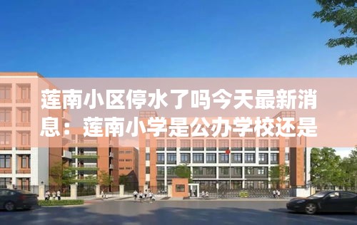 莲南小区停水了吗今天最新消息：莲南小学是公办学校还是民办学校 