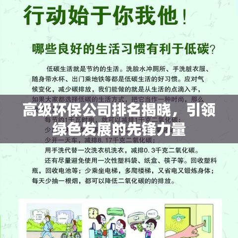 高级环保公司排名揭晓，引领绿色发展的先锋力量