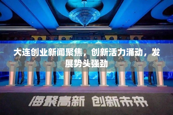 大连创业新闻聚焦，创新活力涌动，发展势头强劲