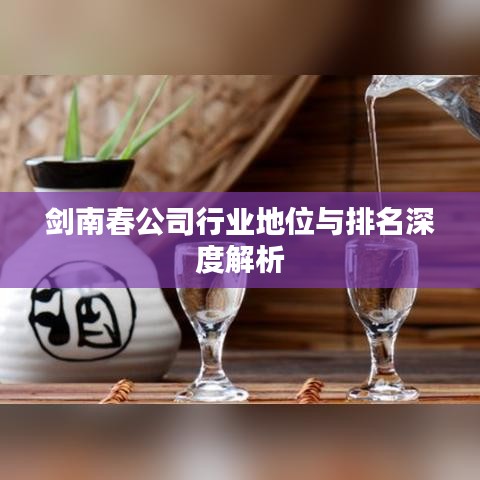 剑南春公司行业地位与排名深度解析