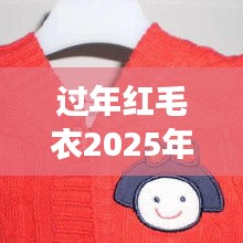 过年红毛衣2025年最新款女童：小女孩红毛衣样式 