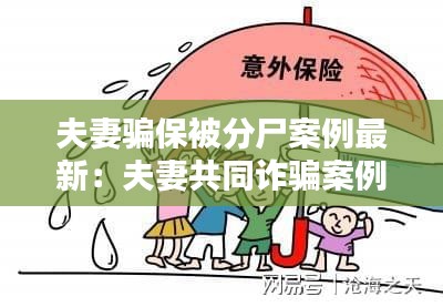 夫妻骗保被分尸案例最新：夫妻共同诈骗案例 