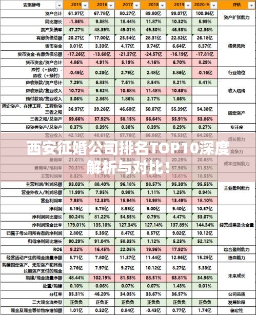 西安征婚公司排名TOP10深度解析与对比！