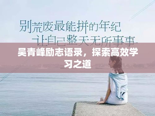 吴青峰励志语录，探索高效学习之道