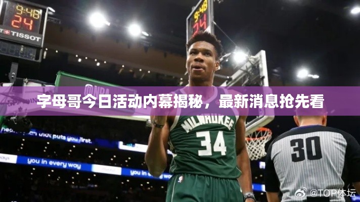 字母哥今日活动内幕揭秘，最新消息抢先看
