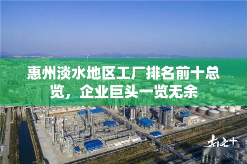 惠州淡水地区工厂排名前十总览，企业巨头一览无余
