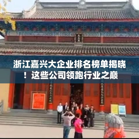 浙江嘉兴大企业排名榜单揭晓！这些公司领跑行业之巅