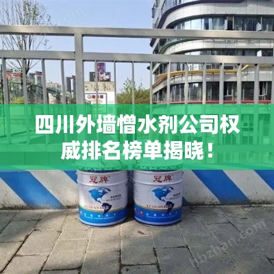 四川外墙憎水剂公司权威排名榜单揭晓！
