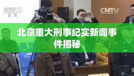 北京重大刑事纪实新闻事件揭秘