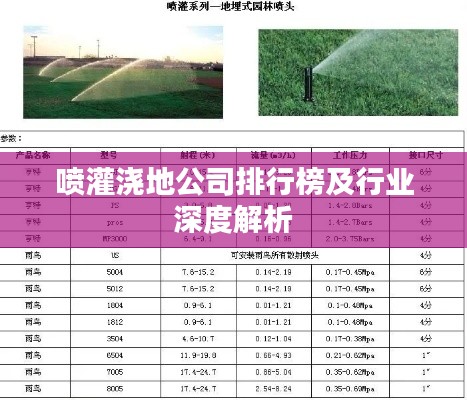 喷灌浇地公司排行榜及行业深度解析